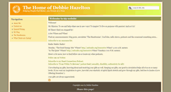 Desktop Screenshot of debbiehazelton.com