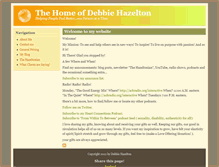 Tablet Screenshot of debbiehazelton.com